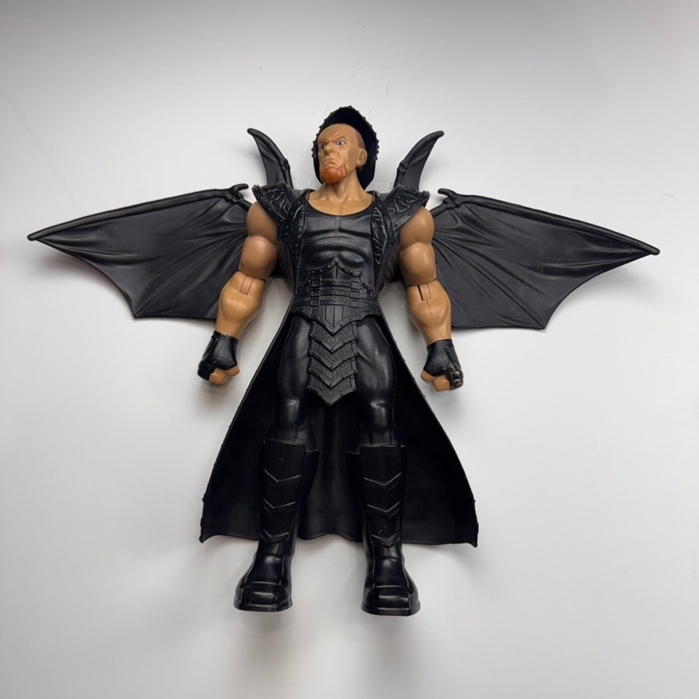 WWE Slam City Undertaker Action Figure with Wings 2014 Mattel CJY50 Black Armor